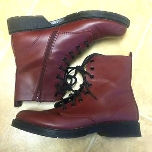 Burgandy Boots